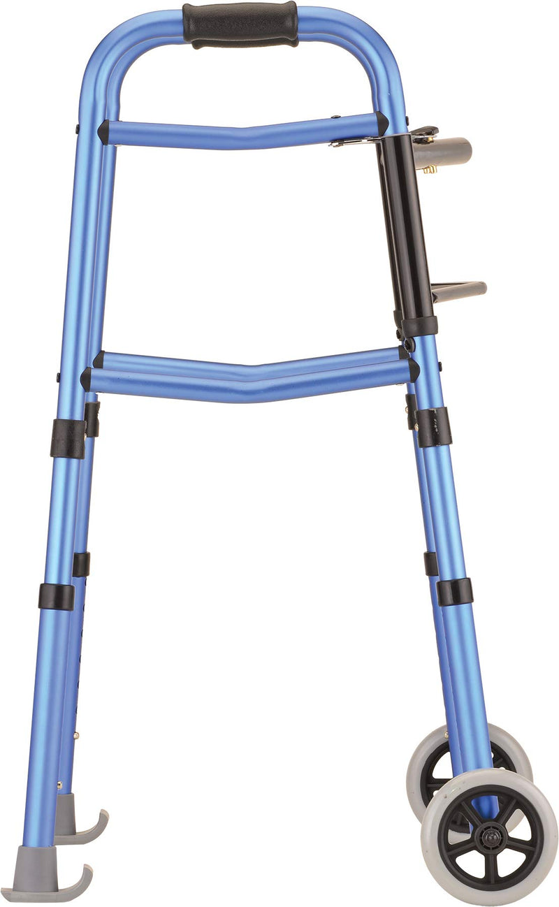 [Australia] - NOVA Medical Products Walker Glide Skis, Universal Fit, One Pair, Gray 