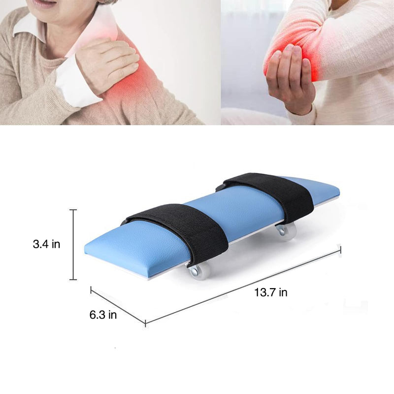 [Australia] - Desktop Rehab Skateboard360°Roating Wheels,Shoulder Pulley Physical Therapy,Pulleys Shoulder Rehab,Stroke Victims Arm Skateboard,Improves Flexibility And Extension 