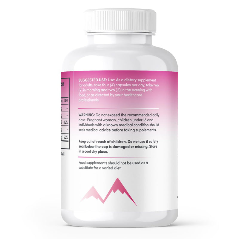 Max Strength Myo-Inositol & D Chiro | All in One PCOS Supplement | 4000MG | 180 Capsules | Hormone Balance for Women | Fertility Supplement for Women | Vegan & Gluten Free