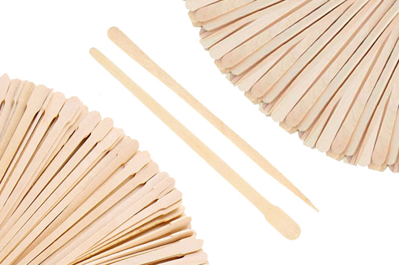 [Australia] - Mibly 1000 Pcs Wooden Wax Sticks - Eyebrow, Lip, Nose Small Waxing Applicator Sticks for Hair Removal and Smooth Skin - Spa and Home Usage Pack of 1000 