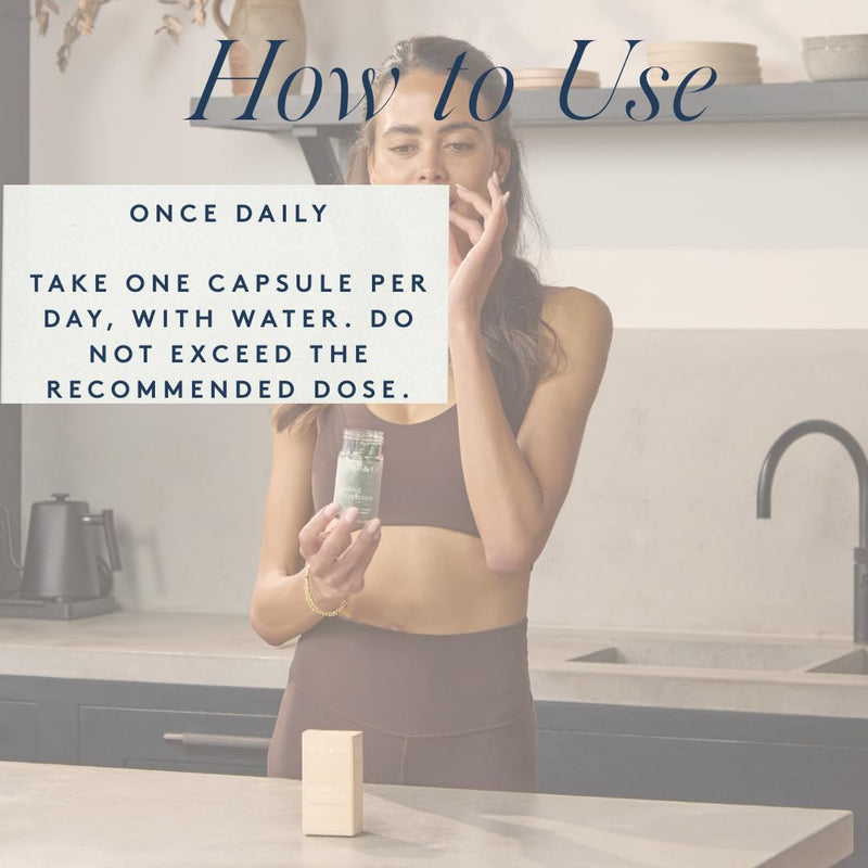 Dose & Co Radiant Complexion Capsules – 30 Capsules | Hyaluronic Acid + SkinAx2™, Vitamins & Zinc | Supports Skin Radiance, Hydration & Elasticity | Vegan, Gluten-Free Daily Skin Supplement