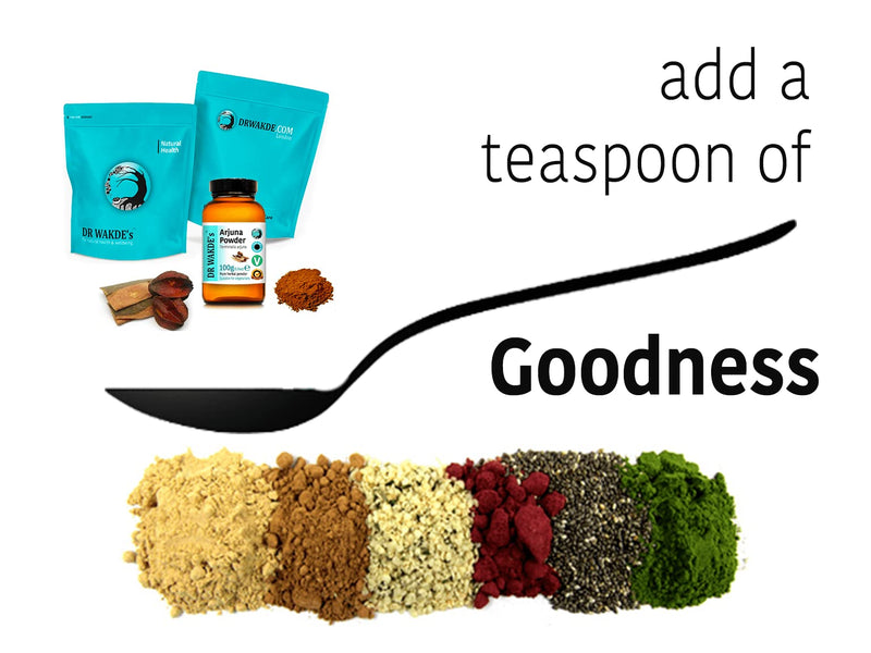 [Australia] - DR WAKDE'S Arjuna Bark Powder (Terminalia arjuna) - 500g (1.1lb) | Pure, Raw & Dried Powder | Natural Aroma and Freshness | Fine Powder | Vegan | Premium Grade | Nothing Added, Nothing Removed 