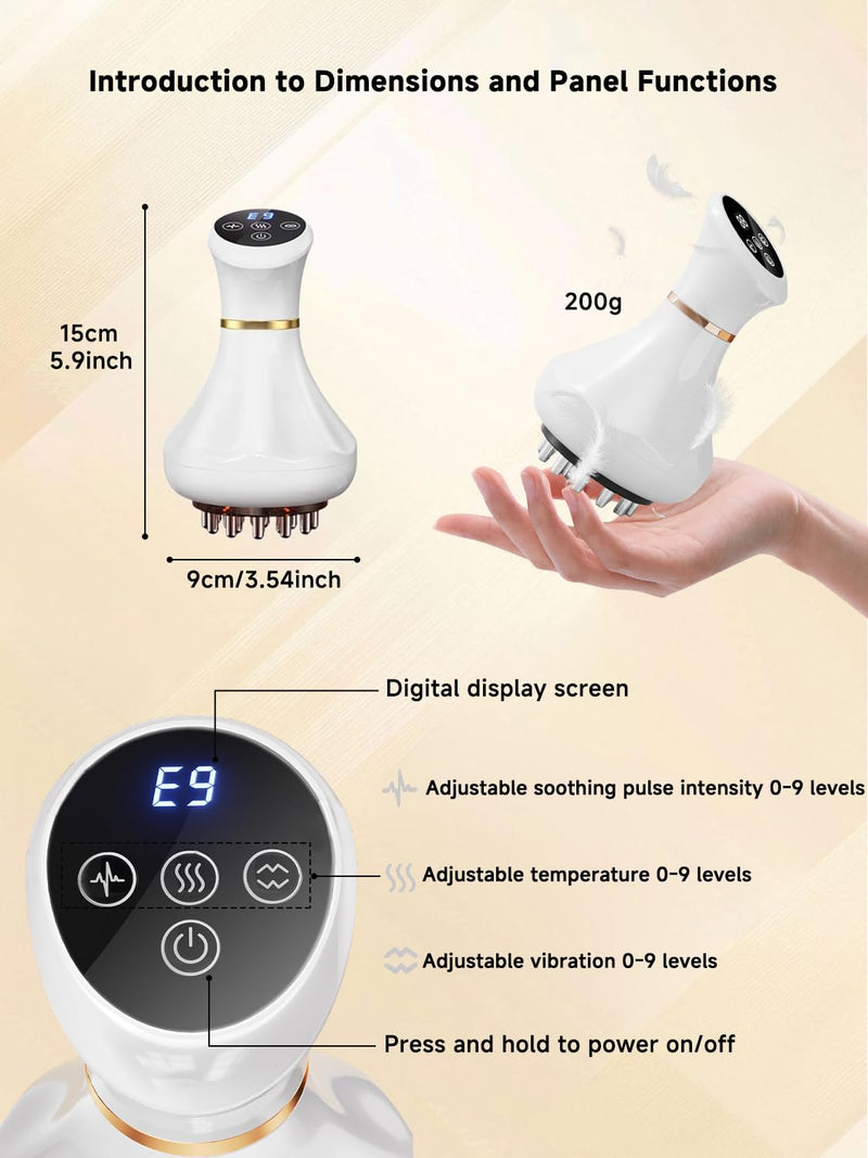 [Australia] - Body Sculpting Machine, Lymphatic Drainage Massager & Anti Cellulite Massage Tool, Helps Reduce Stretch Marks & Cellulite, Pain Relief Devices for Sciatica Nerve, Legs, Arms, Hip, Muscle & Lower Back 