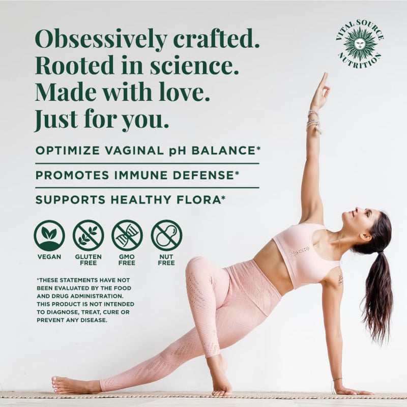 Vital Source Nutrition - Premium Feminine Balance Gummies & ViXi Feminine Balance Capsules - for Women’s Health & Wellness - 30 Servings