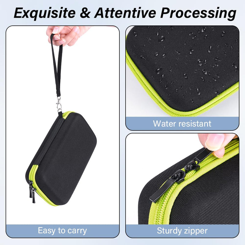 [Australia] - AOGOE Case for Philliips O Blade QP2520/30/70/90, QP2620/30, QP2724, QP2824/30/34, QP6550 Electric Shaver Protective Case, EVA Hard Case Leather with Sponge 