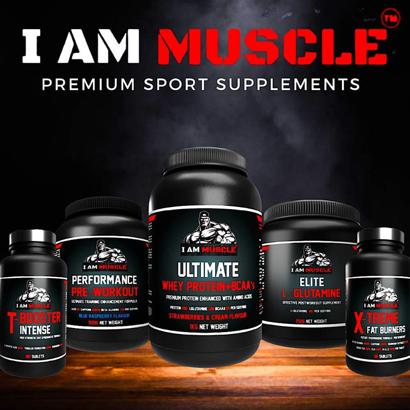T-Booster Intense Supplement, Increase Testosterone Levels, and Performance, 180 Tablets, Vegetarian and Vegan