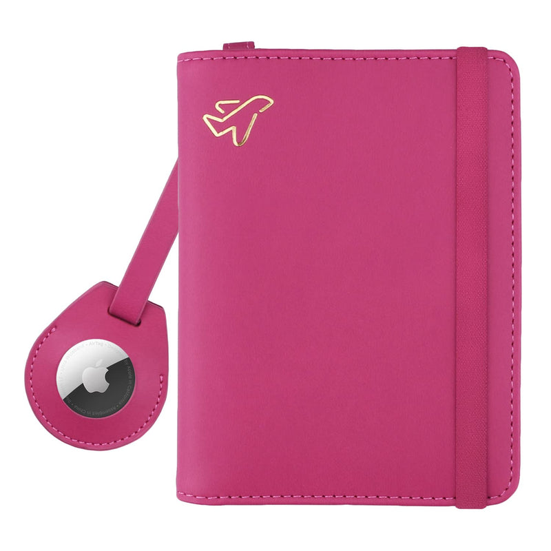 Travel Duffel Bag & Airtag Passport Holder Bundle
