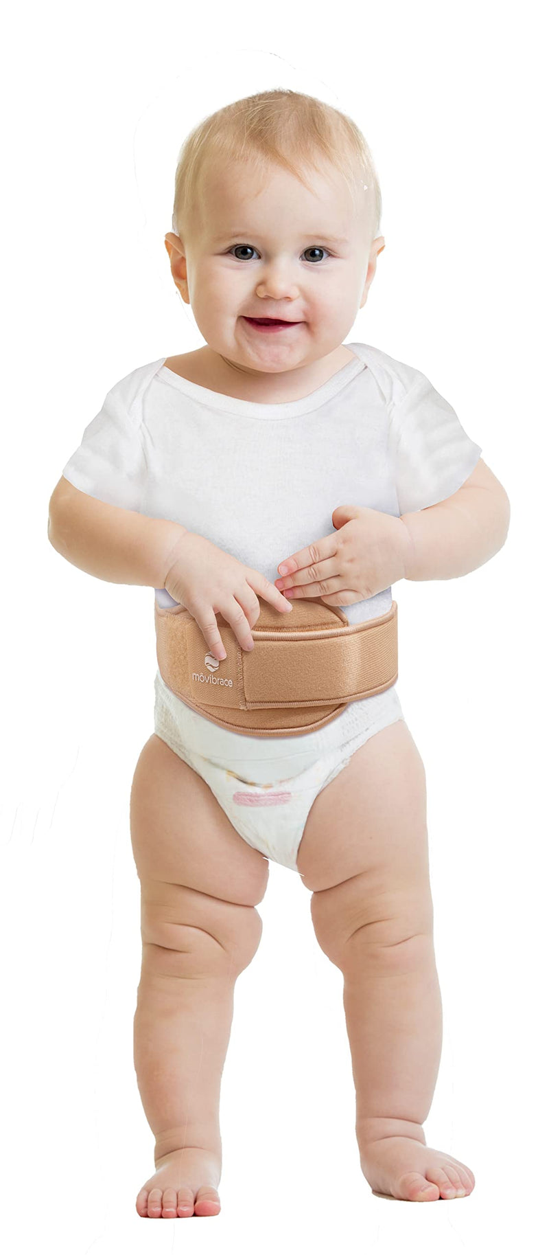 Movibrace Infant and Child Umbilical Navel Hernia Brace (Small) Small