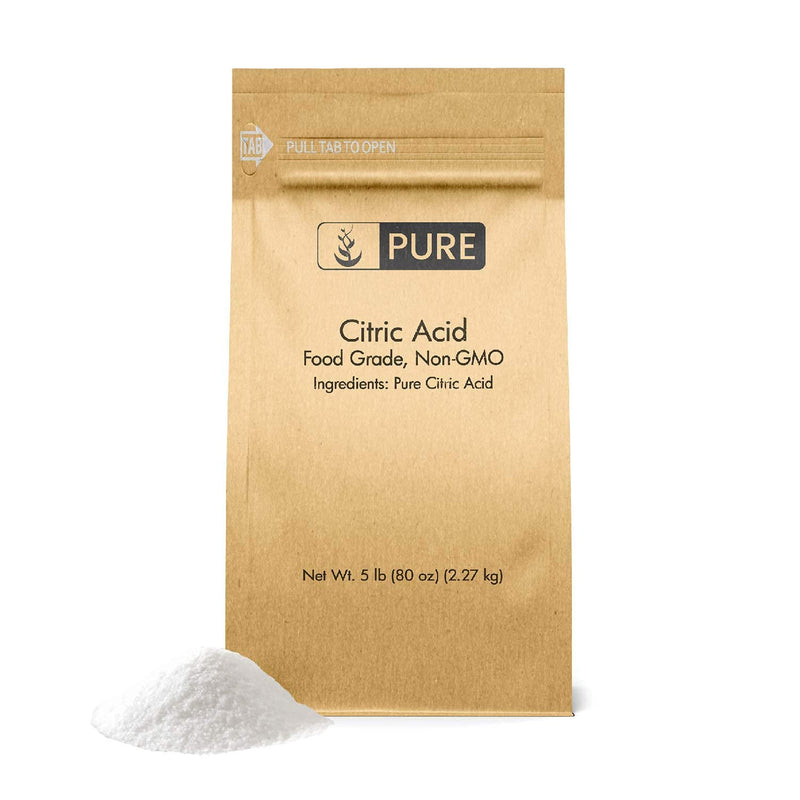 Pure Original Ingredients Vitamin C Powder and Citric Acid Powder