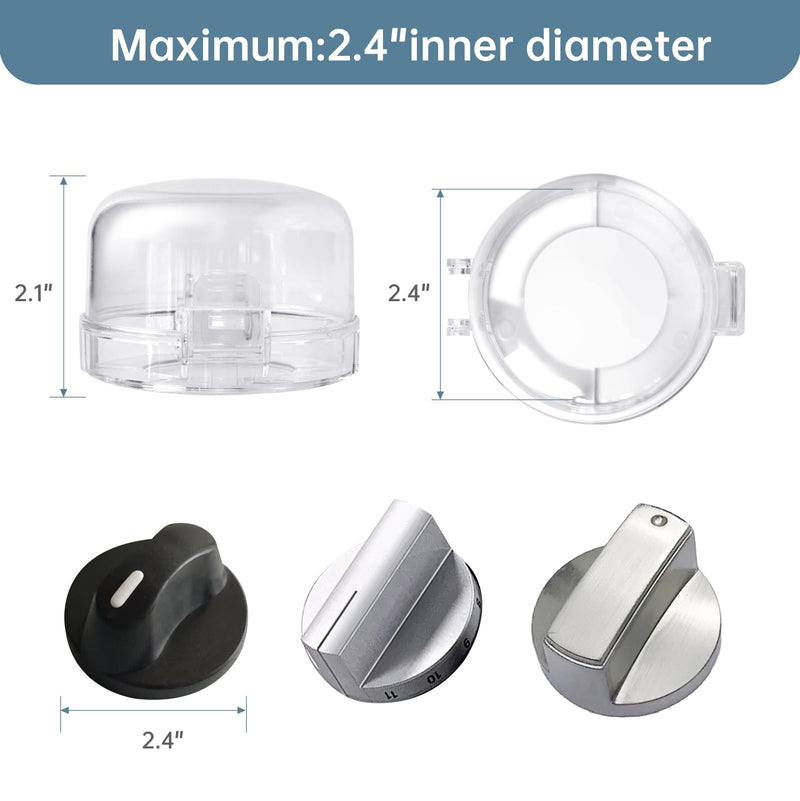 [Australia] - Ôºà6 PCSÔºâStove Knob Safety Covers for Child Safety Stove Proofing Gas Stove Knobs Locks Universal Fit Child Proof Stove knob Covers for Kids Safety 