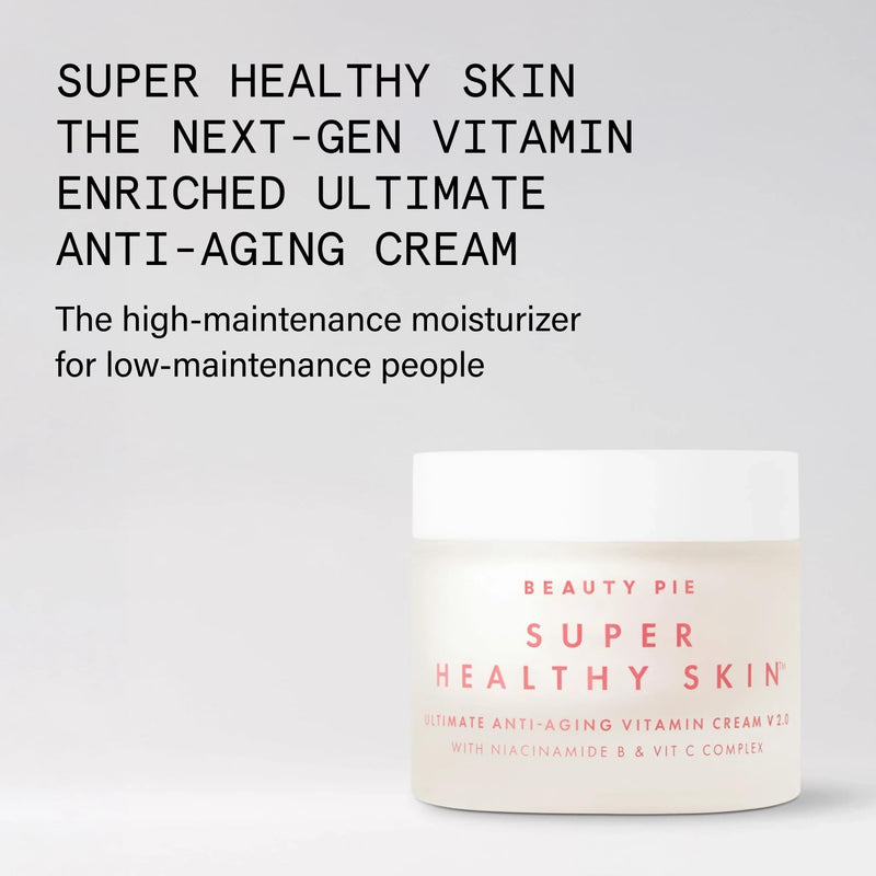 Beauty Pie Ultimate Anti Aging Vitamin Cream | Hyaluronic Acid Moisturizer | Niacinamide Cream | Hyaluronic Acid Moisturizer | Helps Improve Fine Lines, Wrinkles & Skin Firmness | 1.7fl oz