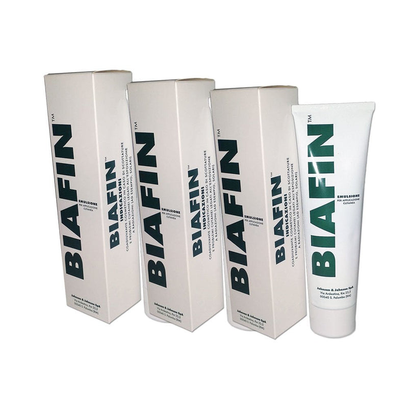 [Australia] - 3X Biafin - Moisturizing emulsion for skin problems caused by burns, burns and radiation - Tube of 100 ml 