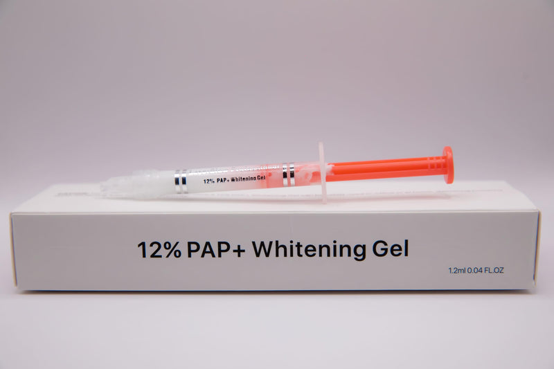 [Australia] - LaserGlow Pap+ 12% Teeth Whitening Gel – Professional Peroxide-Free Syringe, Enamel-Safe & Zero-Sensitivity Brightening for Dentists and Take-Home Trays (1 × 3 mL) 