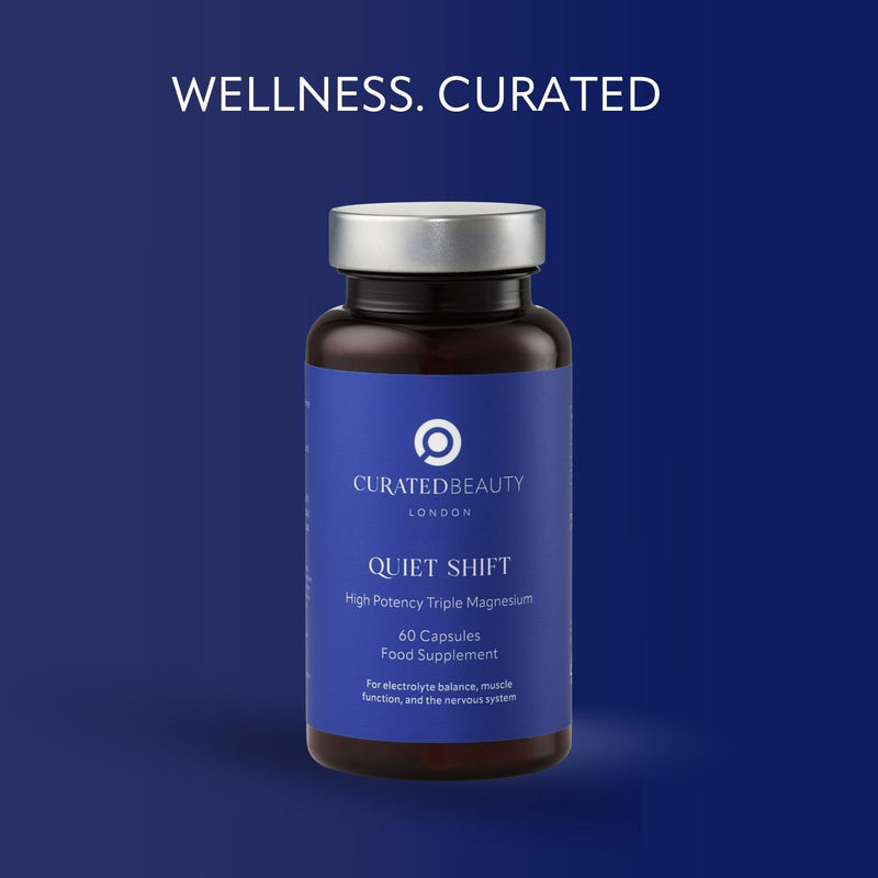 High Strength Magnesium, 60 Capsules (2-Month Supply). Universal Beauty Awards 2026 Winner. Formulated to Support Relaxation and Overall Wellbeing, Quiet Shift.