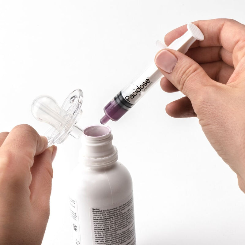[Australia] - Pacifier Liquid Medicine Dispenser with Oral Syringe | Newborn Baby | 0-6 Months 