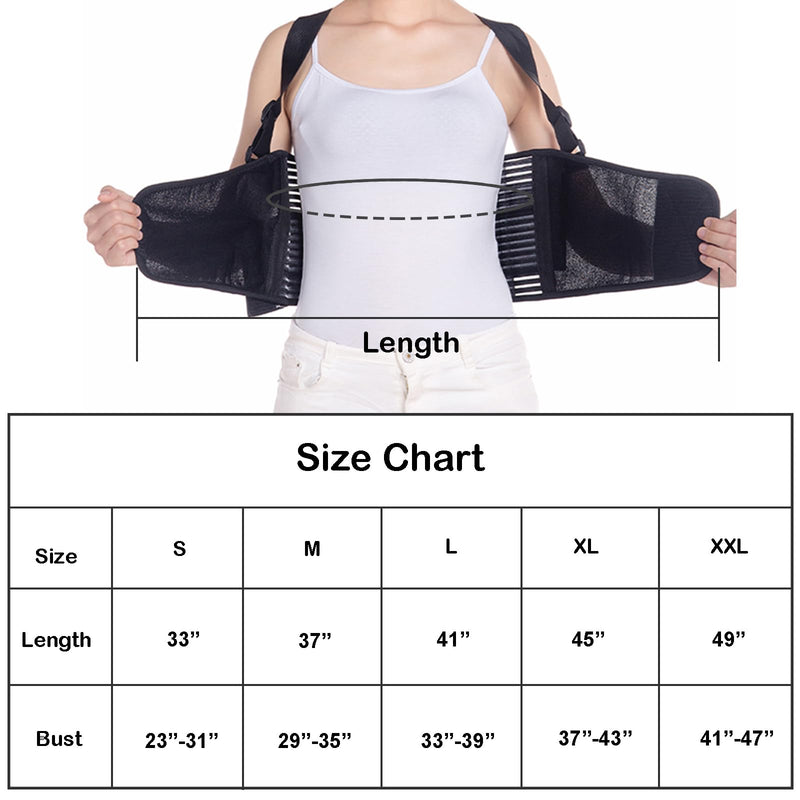 [Australia] - Rib Brace Chest Binder Belt for Men and Women, Breathable Rib Support Wrap for Cracked, Fractured or Dislocated Ribs Protection, Compression Rib Cage Brace for Bruised or Broken Ribs (X-Large) X-Large 