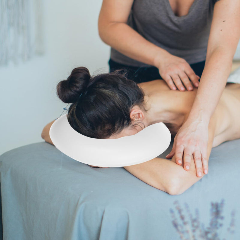 [Australia] - Beaupretty Memory Foam Pillow Face Down Spa Massage Pillow Face Down U-Shaped Neck Support Soft Salon-Pillow for Massage Sleeping Chiropractor Acupuncturist 