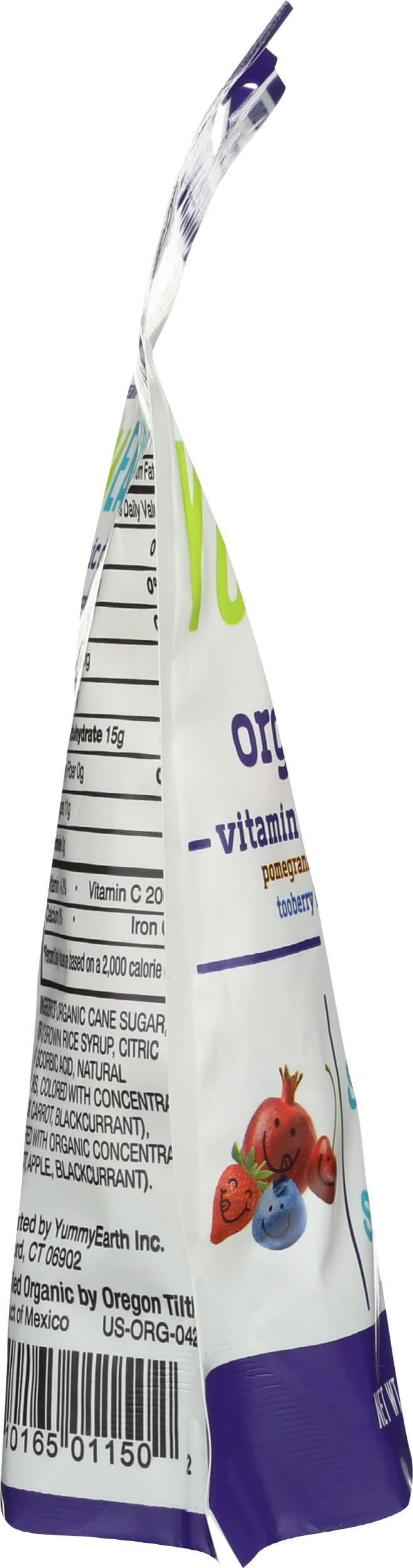 Yummy Earth Organic Vitamin C Drops Antioxifruits, 3.3 Ounce