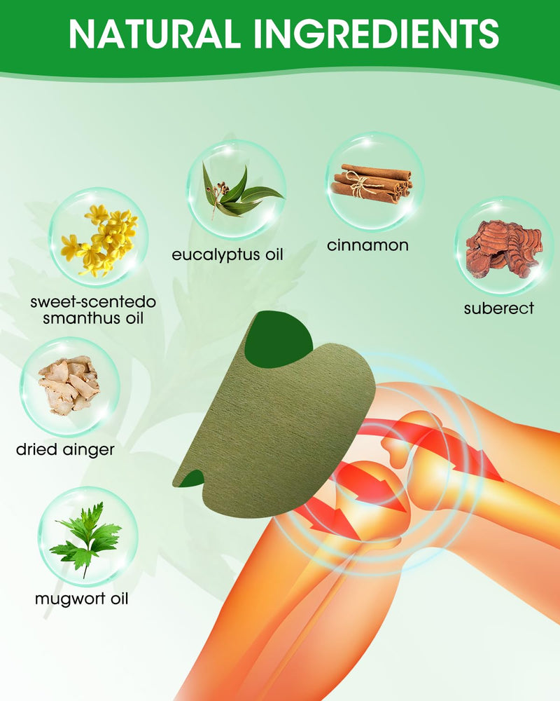 [Australia] - Knee patches, natural, comfortable, warming, pain relief, inflammation reduction, promoting blood circulation 
