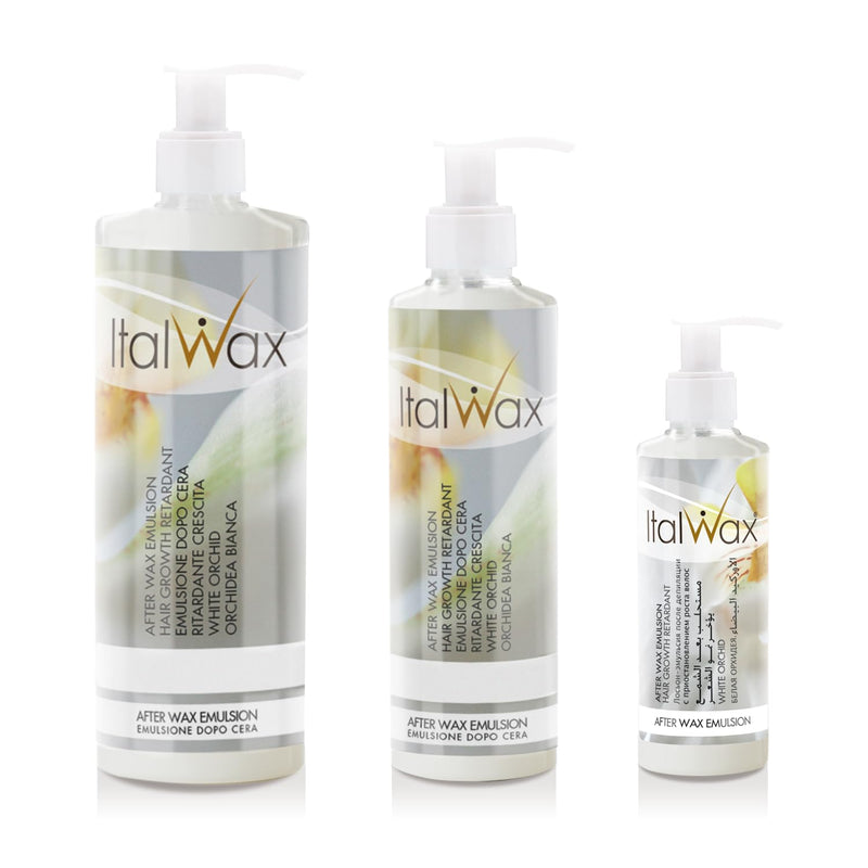 [Australia] - Italwax After Wax Care Lotion - 500ml - Hair Growth Retarder - White Orchid - Moisturizing and removes wax residue 