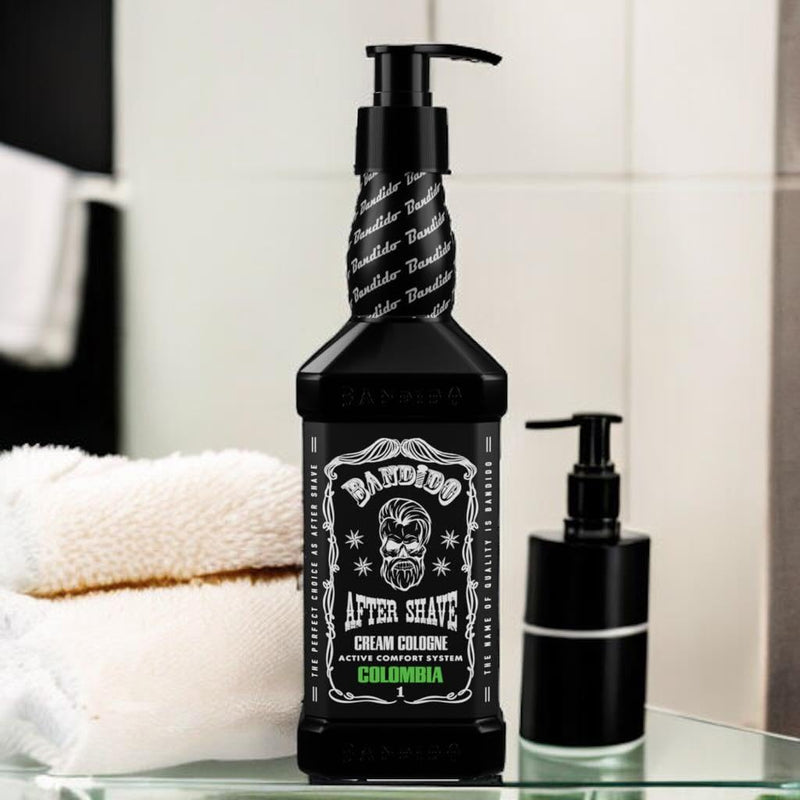 [Australia] - Bandido Barber After Shave Cream Cologne Fresh Lotion Men 350ml Men's Balm after Shave Wet Shave Nourishes and Cools Balm Cream Men's Care Sensitive Skin (Fresh) 
