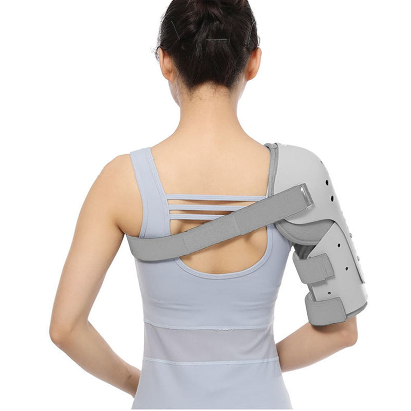 [Australia] - Yosoo Brace Humeral Fracture Splint, Humeral Shaft Splint Humeral Shaft Fracture Brace Adjustable Strap Breathable Comfortable Support Shoulder Brace for Injury Broken Upper Arm (Right 