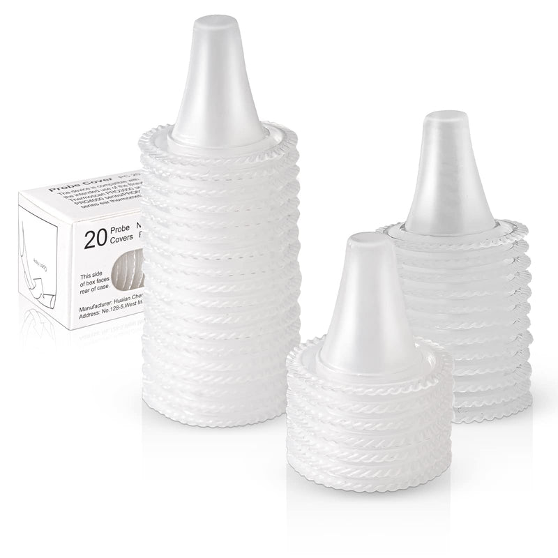 [Australia] - Pack of 200 Braun fever thermometer protective caps, replacement protective caps, fever thermometer ear, disposable covers, ear thermometer protective caps for all Braun models ear thermometer 200 