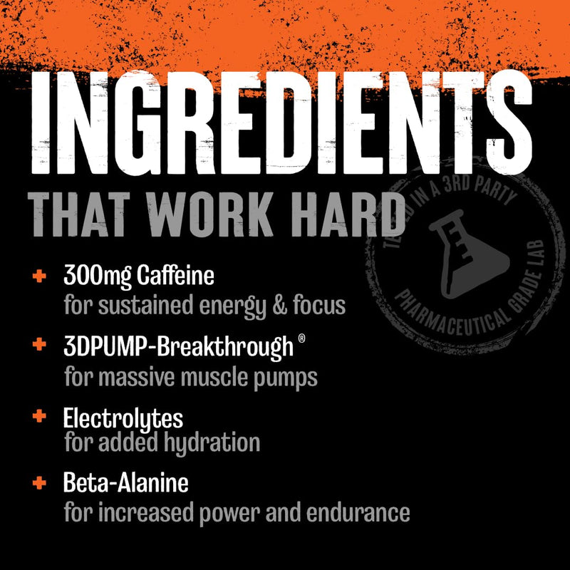 [Australia] - Animal Primal Muscle Hydration + Preworkout Powder ‚Äì Contains Beta Alanine, 3DPump, Caffeine & Electrolytes ‚Äì Improves Energy, Focus, Endurance & Absorption ‚Äì Strawberry Watermelon Flavor, 17.9 oz 25 Servings (Pack of 1) 