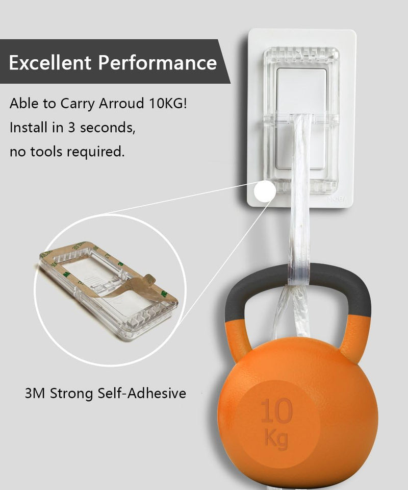 [Australia] - Light Switch Guard for Screwless Wall Plate, ILIVABLE Child Proof Self-Adhesive Rocker Switch Cover Prevents Kids or Accidental Turned On/Off Switch While Allowing Access (Clear, 1 Pack) 