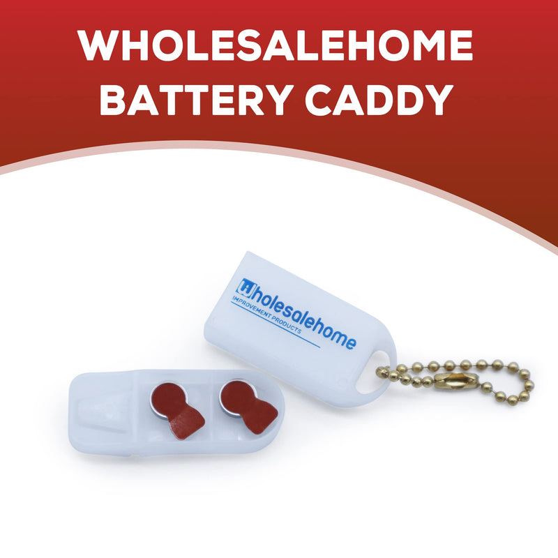 [Australia] - Rayovac Hearing aid Batteries Size 312, 80 Extra Advanced Mercury-Free Batteries with Battery Caddy 80 Batteries 