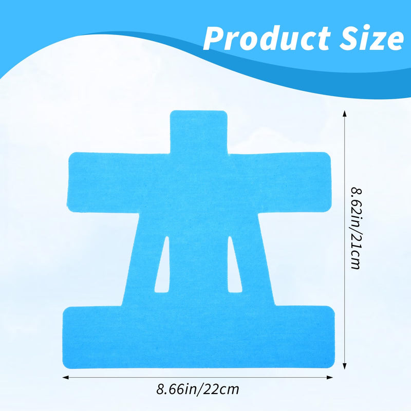 30Pcs Precut Kinesiology Tapes for Shoulder, Original Cotton Waterproof & Breathable, Shoulder Pain Relief Athletic Tape, Enhance Elastic Sports Tape for Support and Muscle Sports