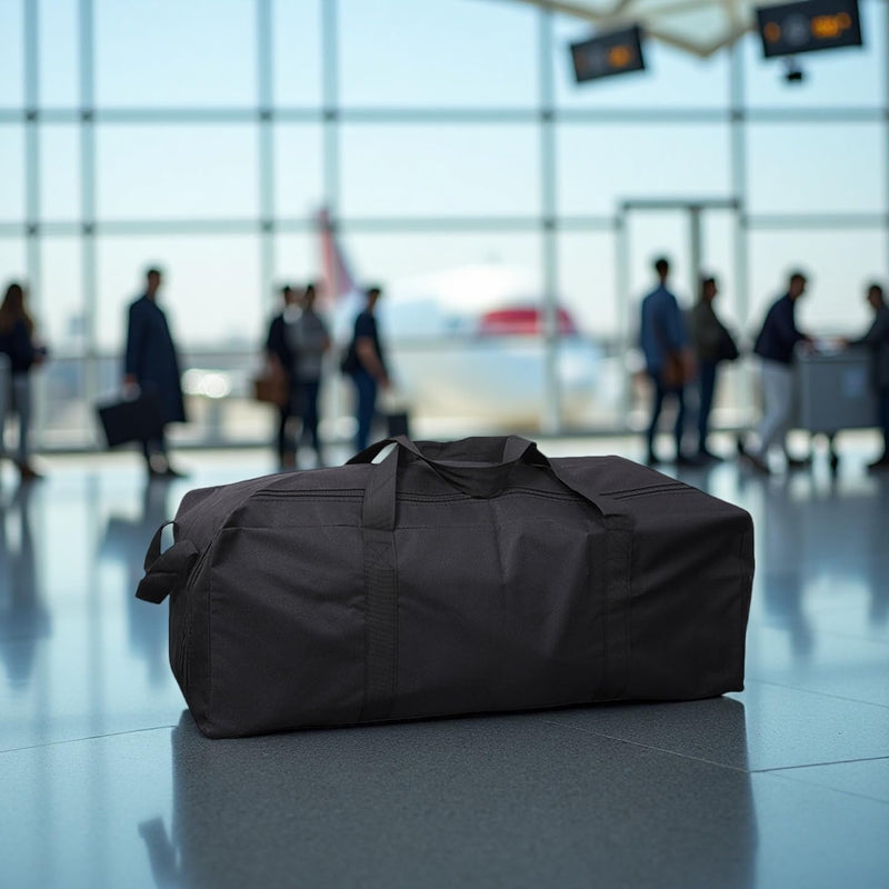 149L Extra Large Duffle Bag with Side Zipper, Heavy Duty 600D Waterproof Moving Bag for Travel & Camping, Foldable Cargo Luggage for Sports Gear with Lockable Zippers (149L) 149L