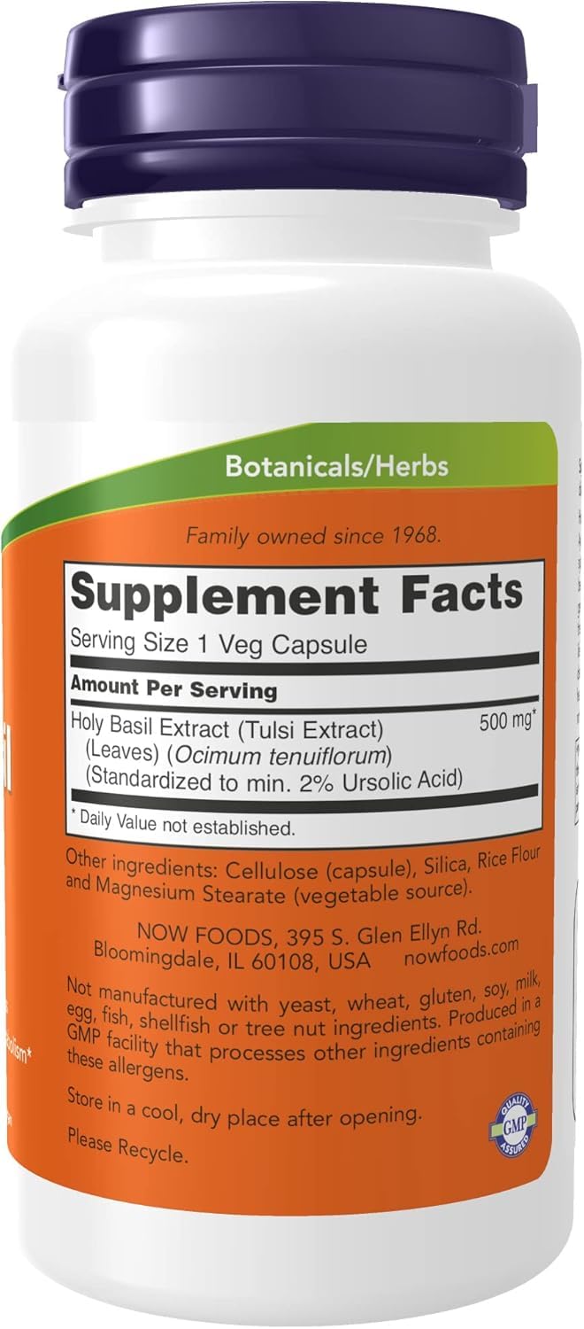 [Australia] - Holy Basil Extract 500mg 90 VegiCaps (Pack of 2) 