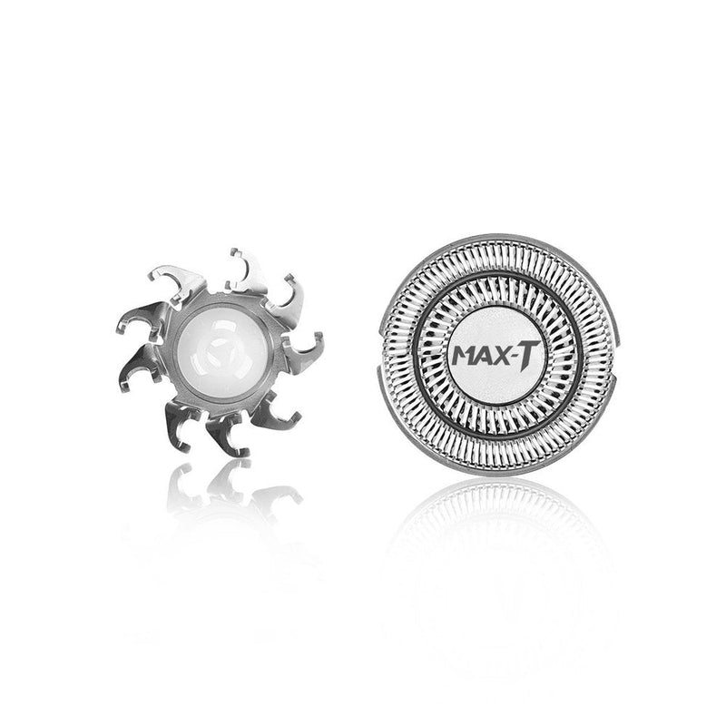 [Australia] - MAX-T Replacement Shaver Head for Electric Razors, Suitable for MAX-T RMS7109 Men's Electric Shaver Series D-replacement Shaver Head 