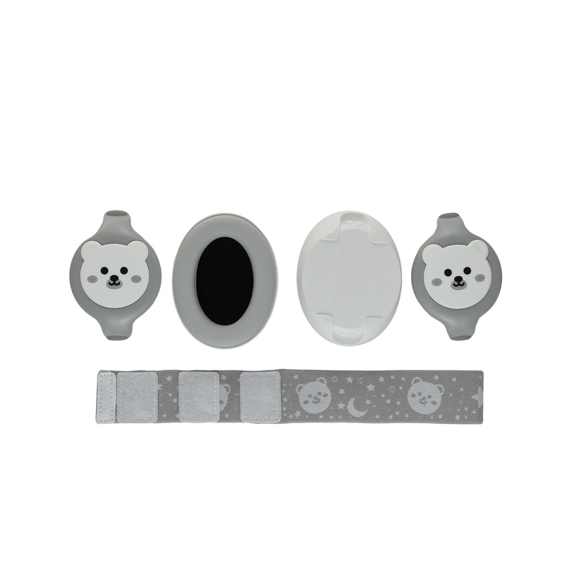 [Australia] - Baby Earmuffs for Noise Protection, Soft Design for Comfort Gray 