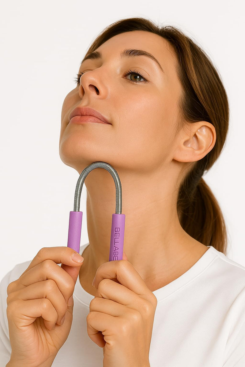 [Australia] - Bellabe Facial Hair Remover for Women, Made in USA, Spring Hair Remover for Face and Chin, Gentle Spring Facial Hair Remover Tool for Facial Hair Removal, Chin Hair Remover for Women Face 