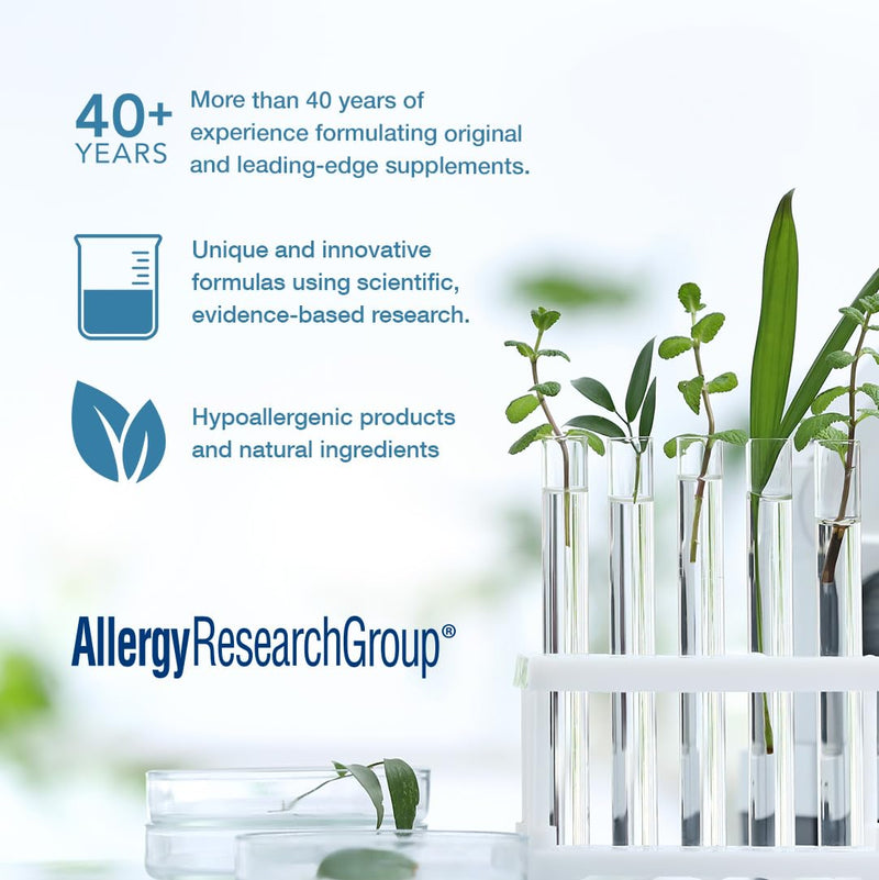[Australia] - Allergy Research Group N-Acetyl D-Glucosamine 500mg - NAG Supplement, Joint Support, Glucosamine Sulfate, Joint Health Formula, Motility Activator, Vegan, Non-Sulfur, Vegetarian Capsules - 90 Count 