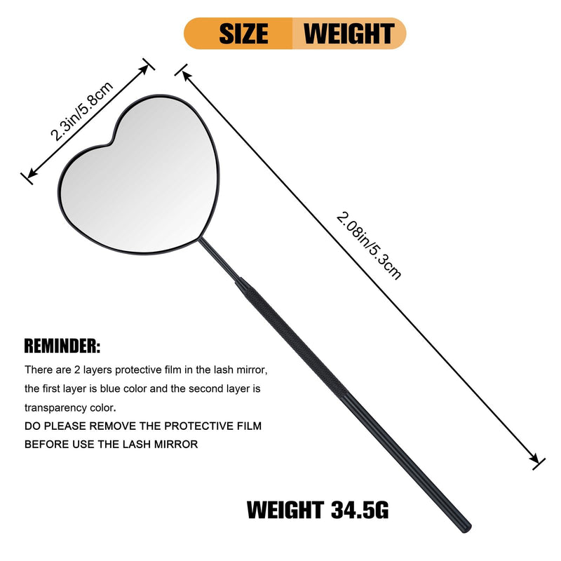 7 Pack Lash Tweezers Set for Eyelash Extensions, High Precision Eyelash Tweezers for Classic & Mega Volume Lashes