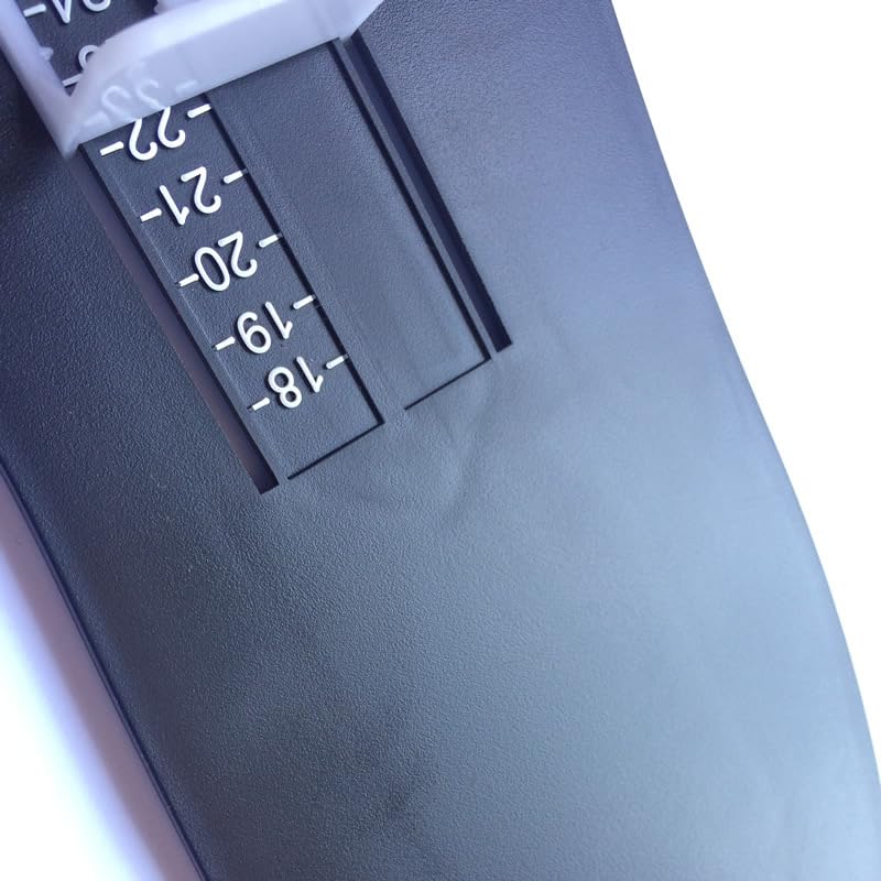 [Australia] - Thapncow foot measuring device, foot measuring device, shoe sizer, deal for determining the size of shoes, shoe sizer for children, shoe size measuring device with 1 measuring tape feet (black) 