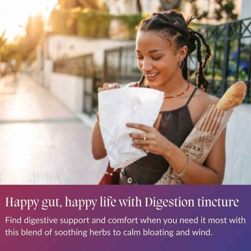 Digestion Drops - Herbal Supplement to Boost Digestion - 100% All-Natural Blend for Liver Cleanse with Ginger, Artichoke, Burdock Root, Spearmint, Hibiscus, & Fennel Seed by Blooming Blends - 30ml