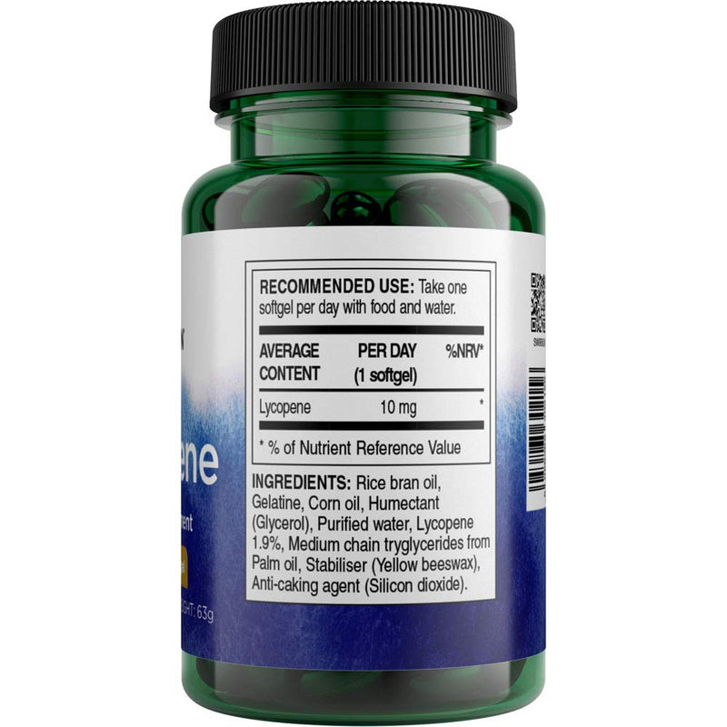 [Australia] - Swanson Lycopene, 10mg - 120 softgels 