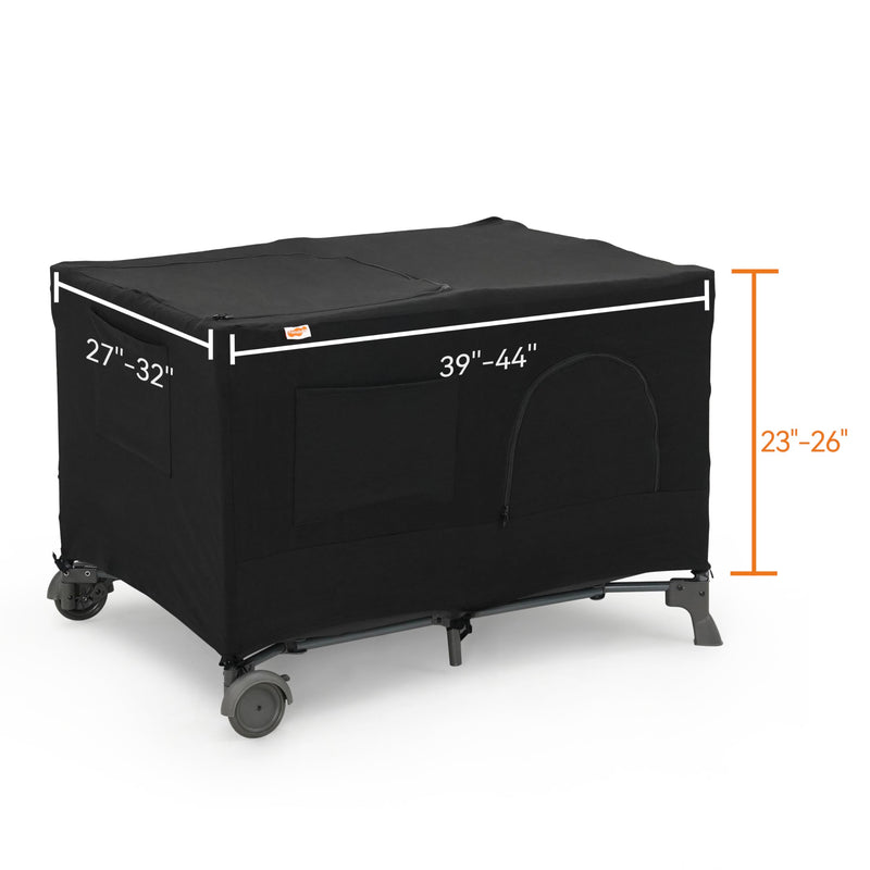 [Australia] - Pamo Babe Blackout Cover for Pack and Play - Baby Playard Cover, Breathable Netting for Indoor or Outdoor Tent 
