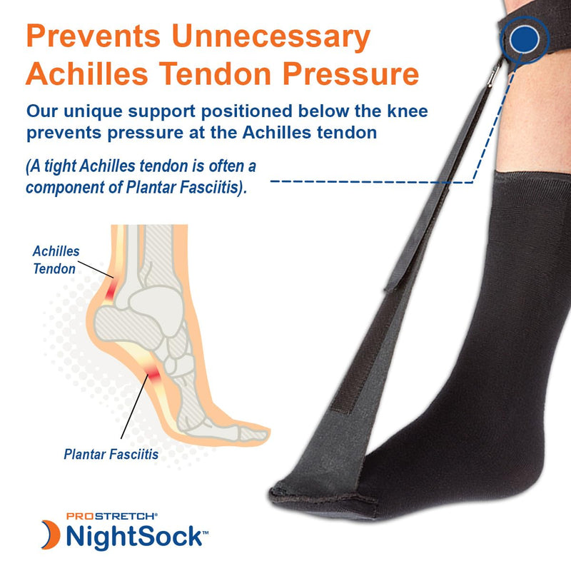ProStretch Calf Stretcher, NightSock, and Tuli's Foot Therapy Wrap Bundle - Plantar Fasciitis & Foot Pain Relief