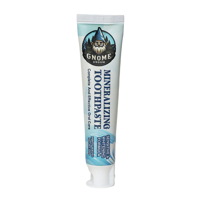 Mineralizing Toothpaste, Sensitive & Whitening Formula, SLS-Free, Fluoride-Free, 10% Hydroxyapatite, Sea Salt, Xylitol, All Ages (1) 1