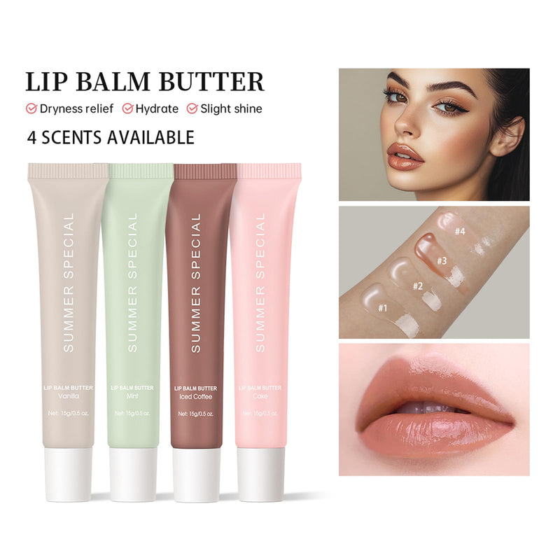 Summer Lip Gloss Lipstick, Containing Natural Oils And Fruit Extracts, Can Soothe And Soften Dry Lips, Keep Moisture For A Long Time, And Is Not Sticky (Mint) Mint