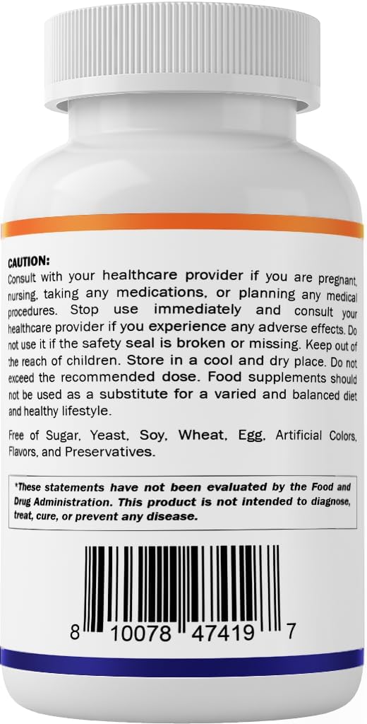 Vitamatic Hydrolyzed Keratin 500mg per Serving - 120 Vegetarian Capsules - Keratin Supplements