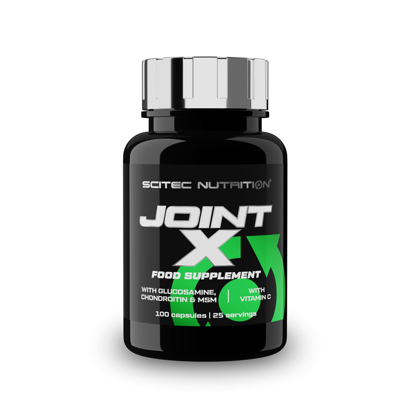 [Australia] - Scitec Nutrition Joint-X, dietary supplement capsules with glucosamine sulfate, gelatin, chondroitin sulfate, MSM, vitamin C, 100 capsules 