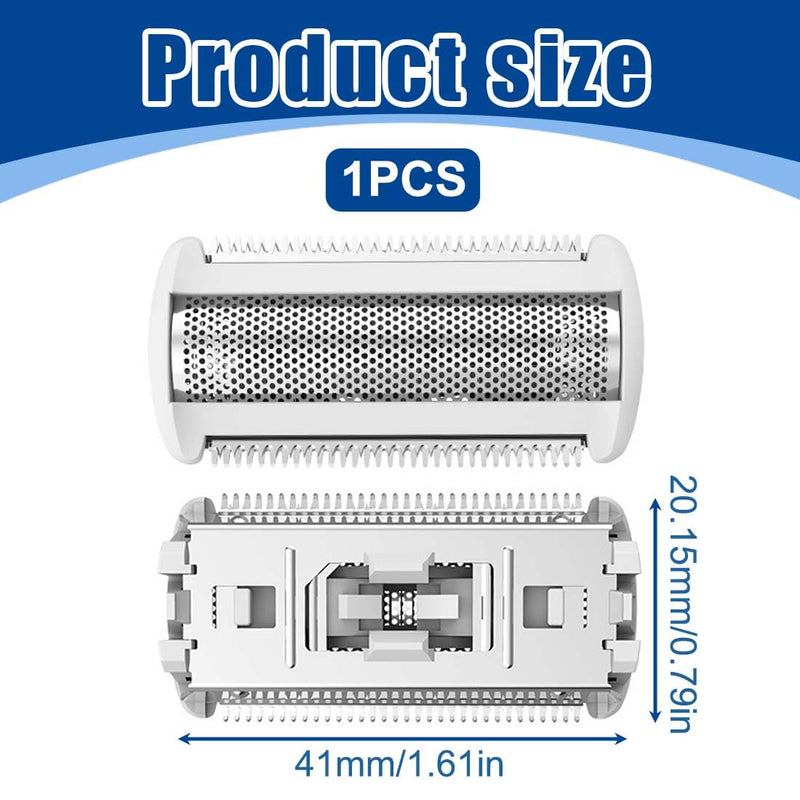 [Australia] - XPEX 1 piece replacement shaving foil head for Brl140 Brl130 Bre620 Bre640 Bg2040 Bg2020, razor blades wet and dry shaving head, trimmer shaving head foil with long service life, replacement foil head (white) 