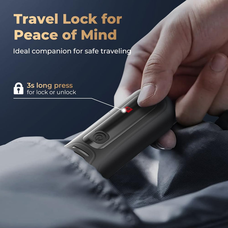 [Australia] - Ualans Intimate Razor for Men, Improved USB C Multifunctional Body Hair Trimmer Men with LED Light and Display, IPX7 Waterproof - Wet and Dry, 4 Attachment Combs, Gift for Men 