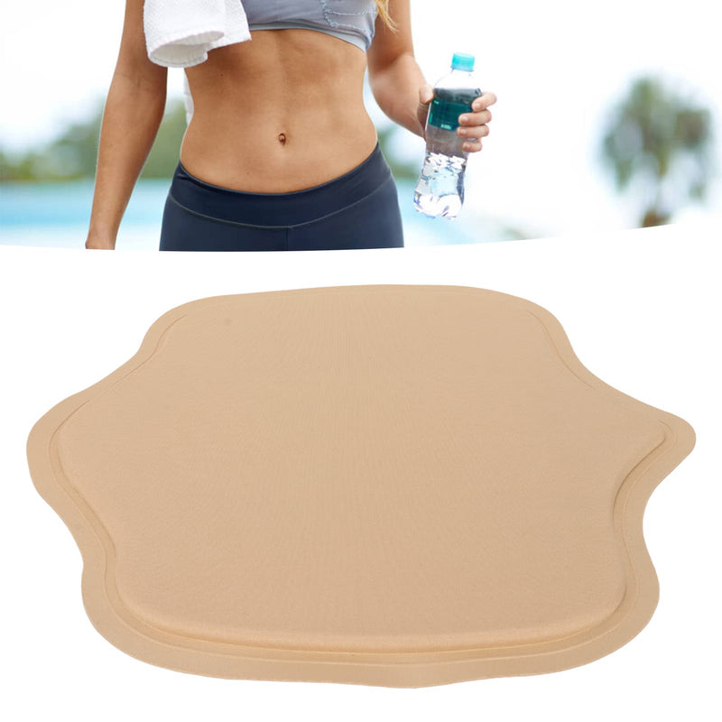 [Australia] - Abdominal Compression Plate, Abdominal Flattening, Preventing Discomfort, Foam Abdominal Plate, Skin-Friendly Molded Foam Abdominal Compression Plate Prevents Discomfort During (Beige) Beige 